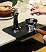 MEION Espresso Tamping mat, Coffee Espresso Tamper Mat, Food Grade Silicone Tamp Mat, Tamper Mat for Espresso Machine Espresso Accessories, Waterproof and Heat Resistant Espresso Mat