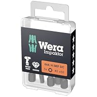 Wera – Wera Innenvierkant Bit "Impaktor 868/4 IMP DC" - 2 x 50 mm, 