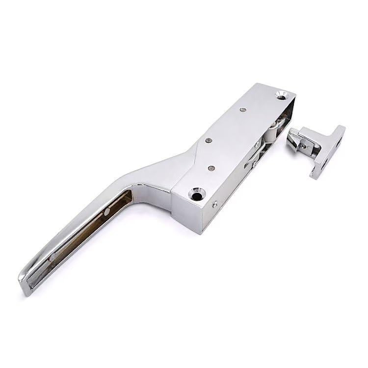 Manija de Puerta de aleación de Zinc Industrial for Equipos de Almacenamiento en frío, hornos y Cajas de Prueba: Cerradura Manual mecánica con Altura Ajustable y Apertura Lateral Doble