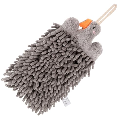 NAMOARLY Toalla de Mano Colgante de Chenilla Absorbente y Reutilizable para Baño y Cocina, Fácil de Limpiar, Adecuado para Adultos