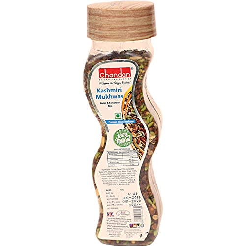 Pack Of 5 - Chandan Mouth Freshner Kashmiri Mukhwas - 165 Gm (5.82 Oz)