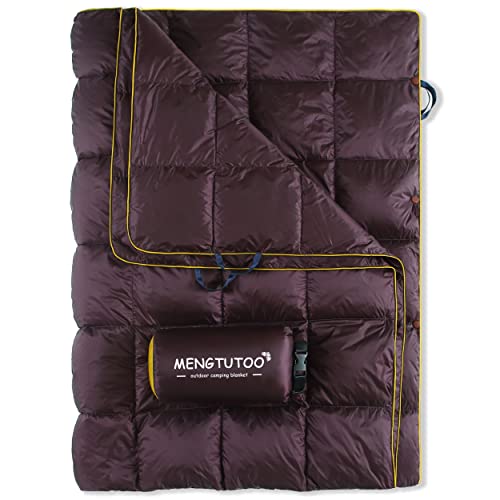 Daunen Campingdecke 200x140cm | Ultraleicht & Wasserabweisend Für Outdoor