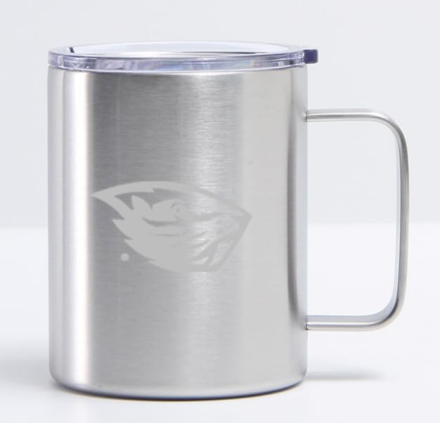Sunkiss Unlimited NCAA Laser Logo Stainless Steel Mug (Oregon State Beavers)