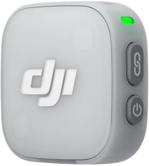 Transmisor dji Mic Mini 2, micrófono inalámbrico Mini para móvil, Ultraligero, 8 h de Tiempo de Funcionamiento, Ahorro de energía, cancelación de Ruido, Vlogs, Streaming 5