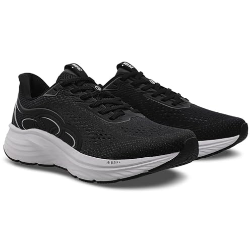 Tênis Olympikus Veloz 3 Unissex (Preto e Branco, BR, Adulto, Numérico, 36)