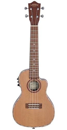Lanikai CDST-CEC 4-String Ukulele, Chrome thumb #2