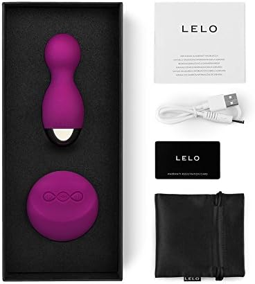 LELO HULA Beads: Bolas Chinas Vibradoras con Control Remoto, Uno de los Juguetes Sexuales más originales, estas Bolas Vaginales giran, rotan y vibran, Deep Rose