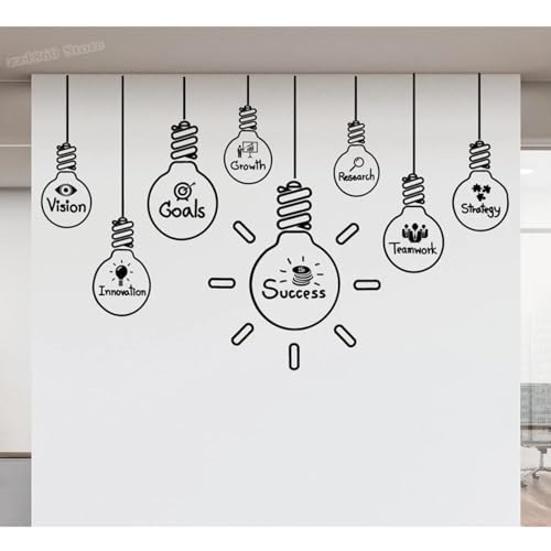 Vinilo decorativo negro para pared 90x57 cm miniatura 2