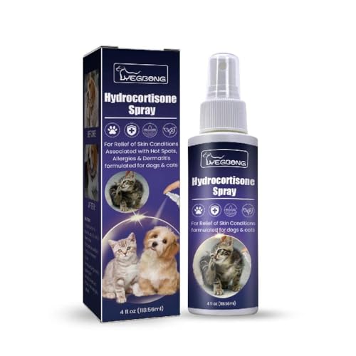 YuuFcy Anti Itch Spray For Dogs, Pet Skin Care, Pet Skin Relief Hydrocortisone Dogs Catsitch Relief Reduces Local Inflammation Pet Cleaning Health Care Supply Skin Relief For Dogs (1pc)
