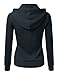 DOUBLJU Lightweight Thin Zip-Up Casual Hoodie Jackets for Womens with Plus Size