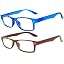 2 Pack - Blue, Brown