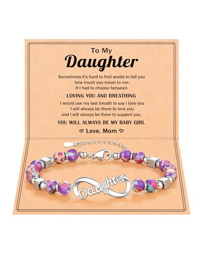 Image of Daughter Bracelet Birthday Gifts from Mom