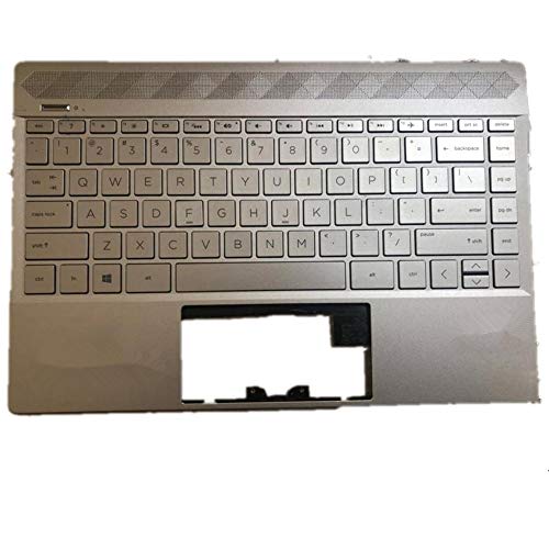 Clavier d'ordinateur portable HP Pavilion 13-an argenté avec coque C intégrée