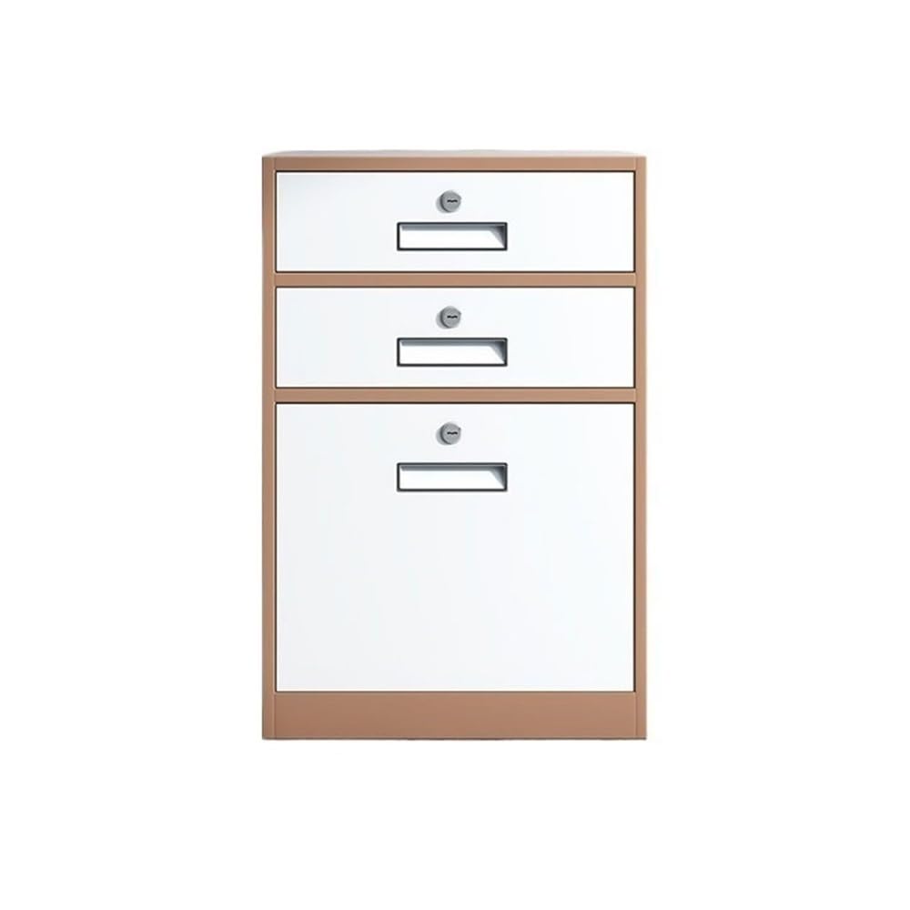 Aioneer Bruin File Cabinet Office File Data Organizer Cabinet 3 Tier Large Capacity Drawer Cabinet Balcony Storage Storage Cabinet S Filing Cabinet