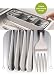 Produktbild Auroni Besteck Organizer - platzsparender Besteckkasten - grau - 39,6 cm x 11 cm x 5,5 cm - verfügbar -