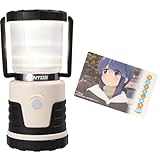 GENTOS(ジェントス) ゆるキャン△コラボ LED ランタン 志摩リン オリジナルステッカー入り 【明るさ450ルーメン/実用点灯18時間/防滴】 単3形電池6本使用 エクスプローラー EX-RN36D