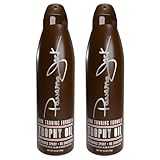 Panama Jack Trophy Suntan Oil - Contains No Sunscreen Protection (0 SPF), Light Formula with Exotic Oils, Aloe and Cocoa Butter, Tropical Fragrance, 5.5 OZ (Pack of 2)