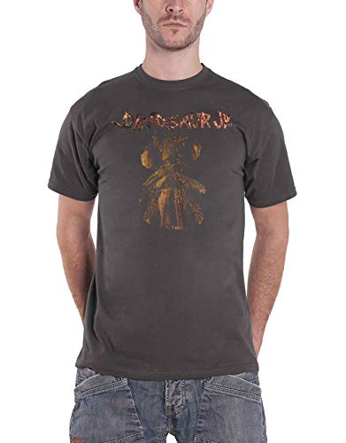Dinosaur Jr T Shirt Bug Logo Official Mens Charcoal M