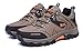 Zapatillas Trekking Hombre Impermeables Zapatos de SenderismoAl Aire Libre Antideslizantes de Montaña de Escalada Transpirable Trail Running Sneakers