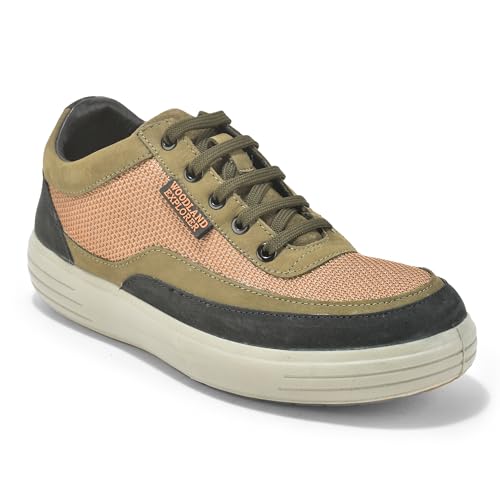 Image of Woodland Men's Leather Sneaker