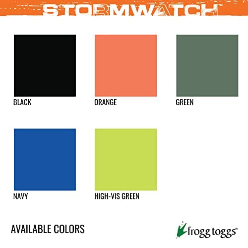 Image of FROGG TOGGS Men's Stormwatch Waterproof Adjustable, Zippered Rain Jacket