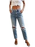 ECOWISH Palazzo Pants for Women Casual Summer Loose Baggy Wide Leg Flowy High Waisted Polka Dot Trouser with Belt Pocket 2026 Light Blue Small