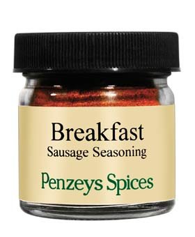 Breakfast Sausage Seasoning By Penzeys Spices 1.8 oz 1/4 cup jar (Pack of 1)