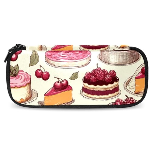 Astuccio astuccio estetico dessert torta ciliegia per penne fragola
