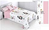 colchas verano infantiles ikea Preciosa colcha bouti completamente cosida. 100% reversible BICIS