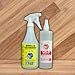 Planet Urine Hard Surface Cleaning Kit for Pet Urine Odor Removal, Dog and Cat Urine Odor Eliminator System, Kit I, Small