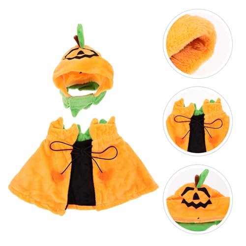 Disfraz Halloween capa y gorro para perros y gatos S miniatura 6