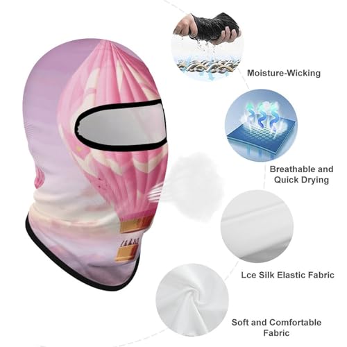 Balaclava Mask for Men Balaclava Ski Mask Hot Air Balloon Winter Face Mask Face Cover for Cycling miniatura 3