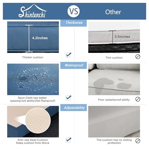 Shintenchi 5-Piece Outdoor Patio Sectional Sofa