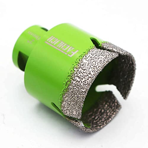 Image of Diamond Core Drill Bit - 2 inch Tile Hole Saw 50mm Porcelain Drill Bits Vacuum Brazed for Porcelain Ceramic Tile,Granite,Marble,Concrete,Masonry,Brick