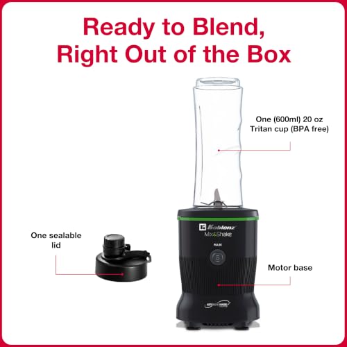 Image of Koblenz MSKM-600 N Mix&Shake Blender, Stainless Steel Blades