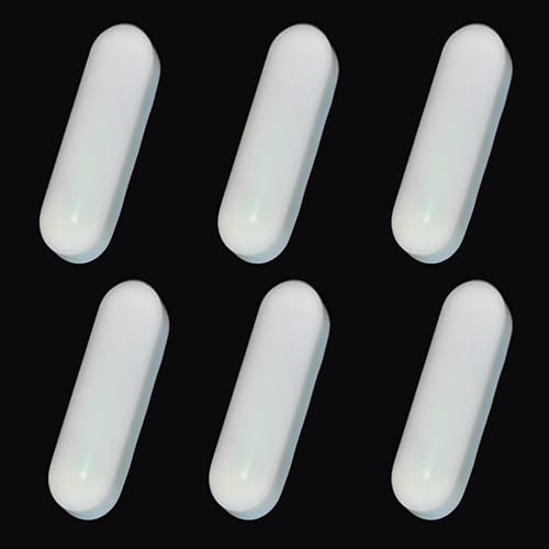 LABALPHA 6Pcs PTFE Magnetic Stirrer Mixer Stir Bar, Magnetic Stir Bar 40mm/1.57 inch