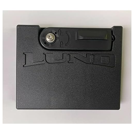 Lund Quick Release Straight Sport Track Bracket, Black, Flat Bracket