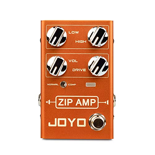 Joyo Overdrive Pedal R Series Od Pedal Rock Compression Tone With Gain Comp For Electric Guitar Effect (Zip Amp R-04) #TOP1