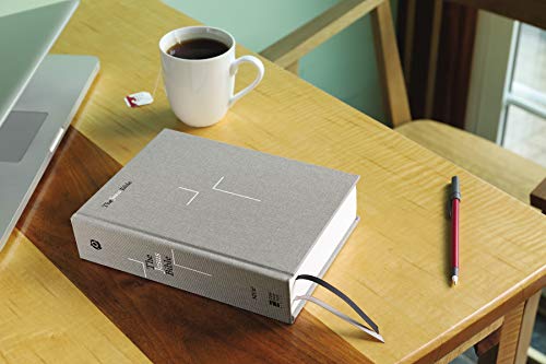 The Jesus Bible, NIV Edition, Cloth Over Board, Gray Linen, Comfort Print: The Jesus Bible, New Inte
