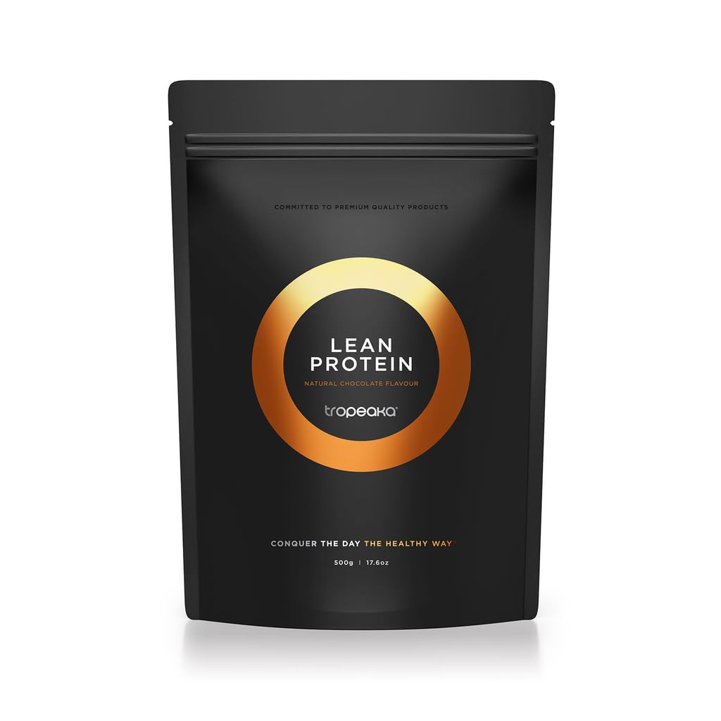 Tropeaka Proteína Vegetal em Pó para Smoothies e Shakes, Chocolate, Vegana, 500 g