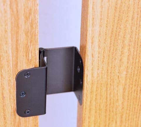 Generic 3.5 Inch Swing Clear Offset Door Hinge, 3-Pack (58 Inch Radius, Brushed Nickel), T2895 #TOP3