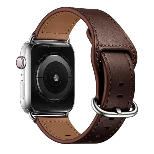 Bracelet Apple Watch 38/40/41 mm marron chocolat parfait pour le bureau
