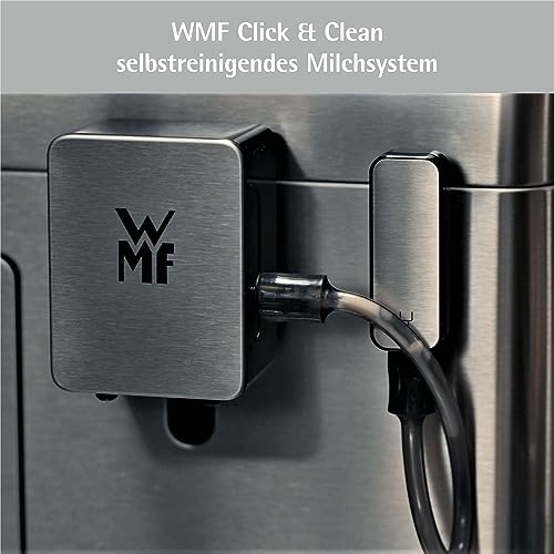 WMF Perfection 640 Kaffeevollautomat mit Milchsystem, 16 Getränkespezialitäten, Double Thermoblock, Edelstahl-Mahlwerk, Nutzerprofil Speicherung, Wifi – Bild 8