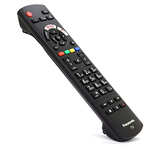 Original RC42129 RC42129M TV Remote Control Compatible For Panasonic 30100900 30103575 4K Ultra HD HDR LED TV TX-24JS350B TX-32JS350B TX-43FX550B TX-49FX555B TX-50HX580B TX-55HX580B TX-65HX580B - Image 2