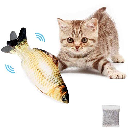 Jouet pour chat poisson électrique stimulant l'instinct de chasse