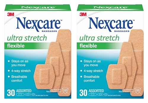 Nexcare Comfort Fabric Bandages Assorted 30 Each by Nexcare