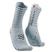 Produktbild COMPRESSPORT Unisex Pro Racing V4.0 Light Run High Socken, Weiß/Legierung, L