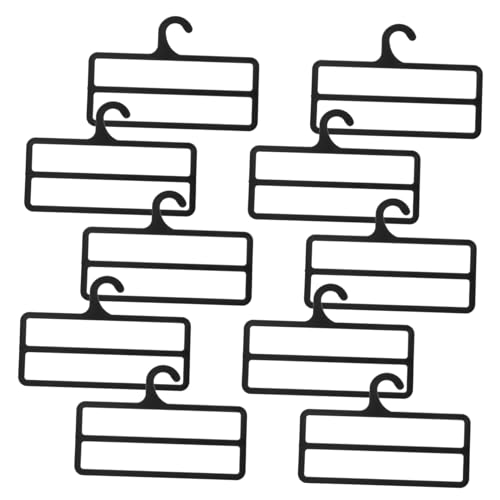 Cabilock Heavy Duty Hanger Set 10pcs Plastic Hangers for Pants Scarf Coat Closet Organizer Wetsuit Cleaner Easy to Clean
