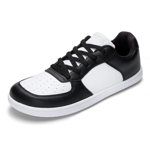 SAGUARO Barfuss Schuhe Damen Barfuß Sneaker Herren Weich Leicht Barfußschuhe Minimalistische Hallenschuhe rutschfeste Freizeitschuh für Alltag Arbeit Spaziergänge Walking, Mehrfarbig, 41EU