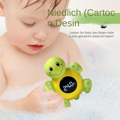 Termógrafo de baño LED con dibujos animados y sensor preciso para bebés 2